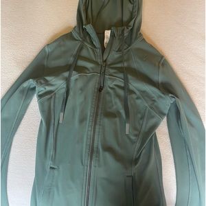 LULULEMON; Lululemon Hooded Define Jacket; Forest Green; Size 4
